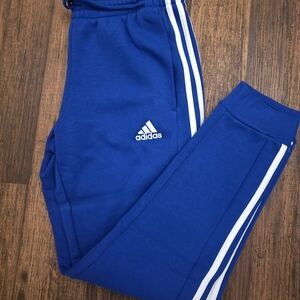 Adidas Origionals 3-stripes Track Pants Royal Blue Joggers NWT M
